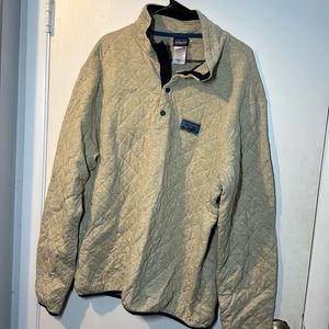 Oatmeal Patagonia Quilted Snap T -$150 MSRP - Size XL